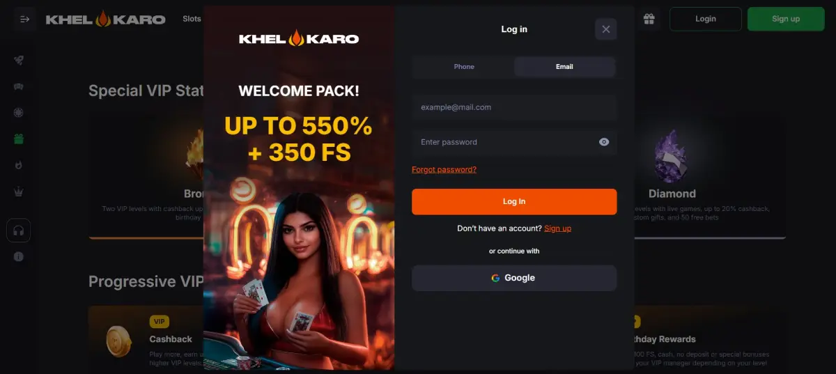 Khel Karo Casino Screenshot 3